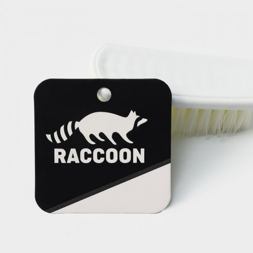 Щётка с ручкой Raccoon Breeze, 19,5×3 см, ворс 7,5×2,6×2 см Raccoon