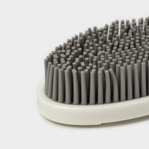 Щётка универсальная Raccoon, 12×6.5×2.5 см, пластик, TPR ворс, 1.6 см Raccoon