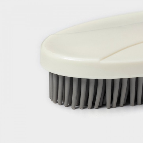 Щётка универсальная Raccoon, 12×6.5×2.5 см, пластик, TPR ворс, 1.6 см Raccoon