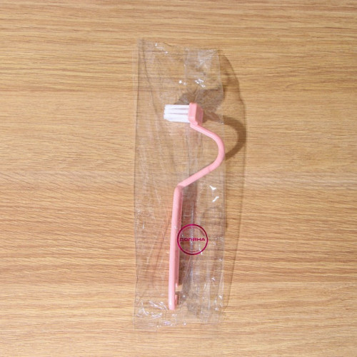 Щётка с изогнутой ручкой Доляна, 20 см, цвет МИКС Доляна