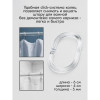 Набор колец для штор в ванную, пластик, 12 шт, цвет прозрачный (производитель не указан)