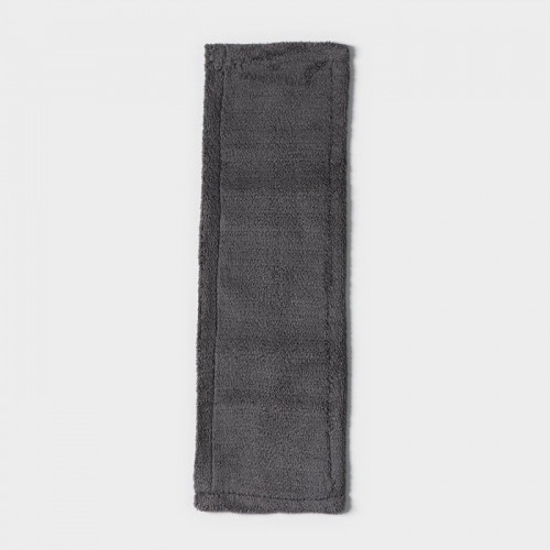 Насадка для плоской швабры Доляна, 42×12 см, 60 гр, микрофибра, цвет серый Доляна