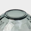 Салатник стеклянный Black Diamond, 430 мл, d=13 см Ca del vetro