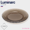 Десертная тарелка Luminarc Ocean Eclipse, d=19.6 см, стекло, коричневая Luminarc