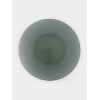 Тарелка стеклянная плоская Basilico. Lava Grey, d=20 см, цвет серый Ca del vetro