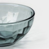 Салатник стеклянный Black Diamond, 430 мл, d=13 см Ca del vetro