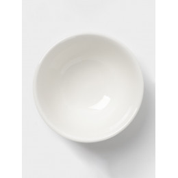 Салатник толстостенный Доляна White Label, 170 мл, d=10 см, фарфор, белый