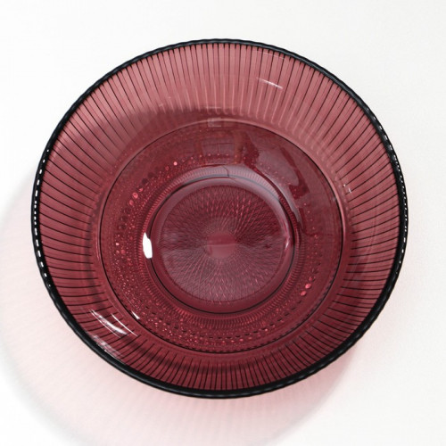 Салатник стеклянный «Луиз», d=16 см, цвет лилак Luminarc