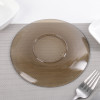 Блюдце Basilico, d=16 см, цвет коричневый Ca del vetro