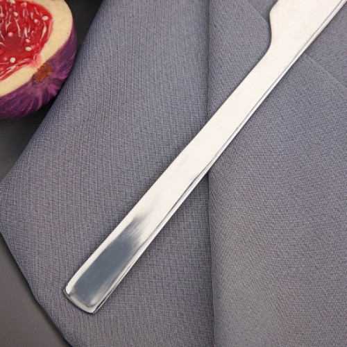Нож столовый Доляна «Нью Гастро», длина 20 см, толщина 2 мм, цвет серебряный Доляна