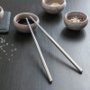 Палочки для суши Bacchette, длина 21 см, цвет серебряный (производитель не указан)