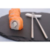 Палочки для суши Bacchette, длина 21 см, цвет серебряный (производитель не указан)