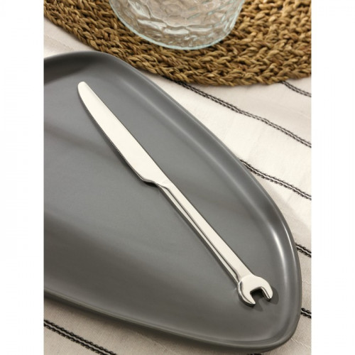 Нож столовый из нержавеющей стали Magistro Workshop, длина 22 см, цвет серебряный Magistro