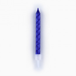 Свечи для торта, разноцветные, 6 шт., 9,5 х 0,9 см