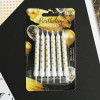 Свечи для торта Birthday Candle, 6 шт., 9×0.8 см Страна Карнавалия