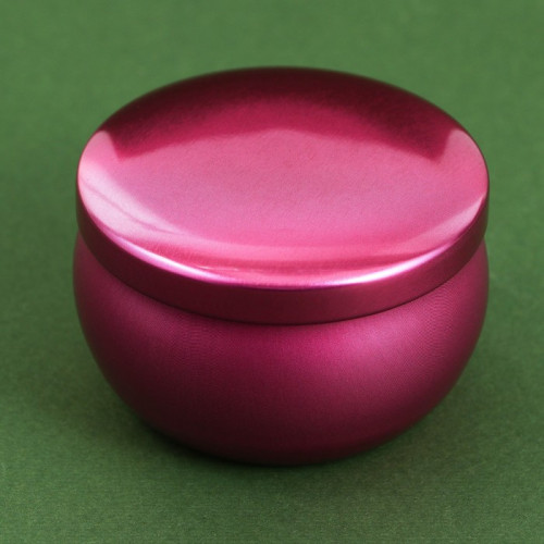 Свеча в цветной жестяной банке «Красота», аромат ваниль, 6 х 6 х 4 см (производитель не указан)