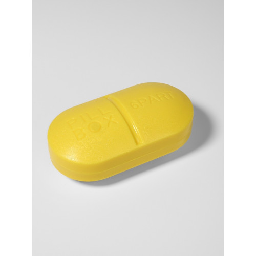 Таблетница «Pill Box», 6 секций, 10 × 5,5 × 3 см, цвет МИКС ONLITOP