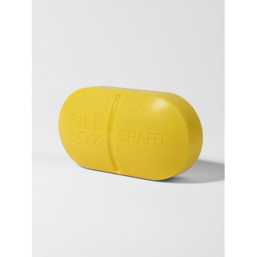 Таблетница «Pill Box», 6 секций, 10 × 5,5 × 3 см, цвет МИКС ONLITOP