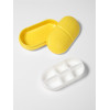 Таблетница «Pill Box», 6 секций, 10 × 5,5 × 3 см, цвет МИКС ONLITOP