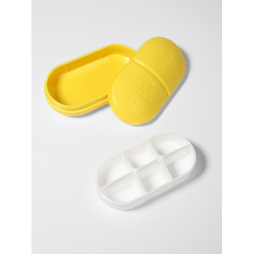 Таблетница «Pill Box», 6 секций, 10 × 5,5 × 3 см, цвет МИКС ONLITOP