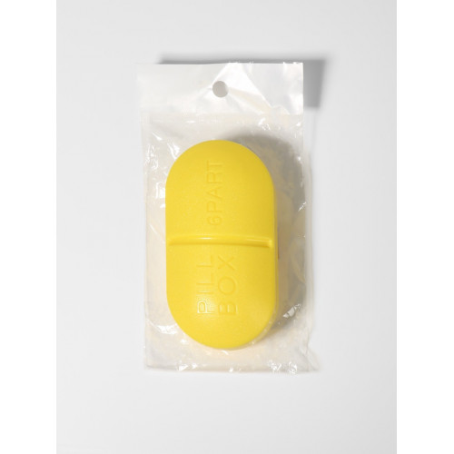 Таблетница «Pill Box», 6 секций, 10 × 5,5 × 3 см, цвет МИКС ONLITOP