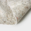 Салфетка - тряпка хозяйственная Доляна, 50×60 см, плотность 180 г/м, строчка 2,5 мм, с оверлоком, белая Доляна