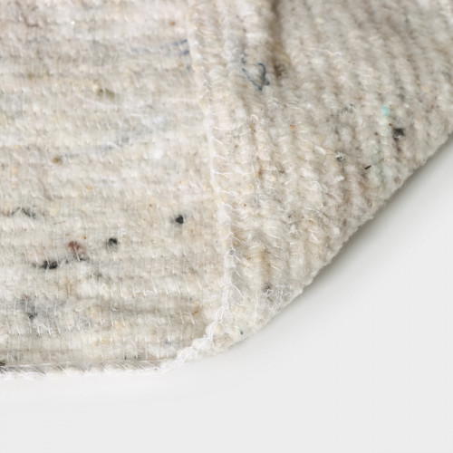 Салфетка - тряпка хозяйственная Доляна, 60×80 см, плотность 180 г/м, строчка 2,5 мм, с оверлоком, белая Доляна