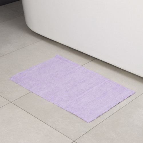Тряпка для пола Raccoon, 220 г/м², 60×80 см, микрофибра, ультразвуковая обработка края, 2 шт, сиреневая Raccoon