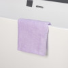 Тряпка для пола Raccoon, 220 г/м², 60×80 см, микрофибра, ультразвуковая обработка края, 2 шт, сиреневая Raccoon