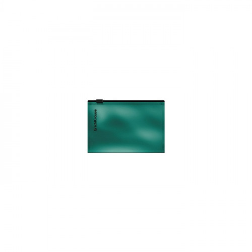 Папка-конверт на ZIP-молнии Card Size (112х81мм), 180 мкм, ErichKrause, Glossy Ice Metallic, глянцевая, непрозрачная, микс ErichKrause