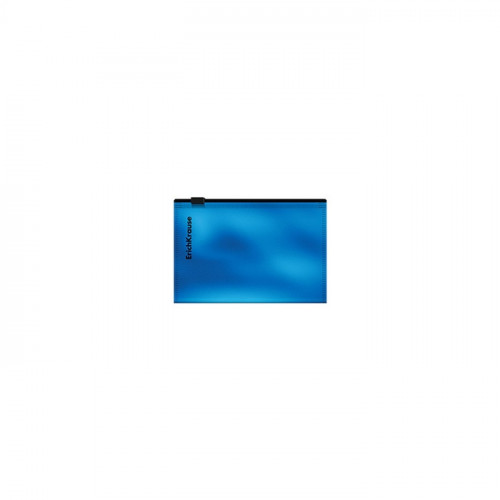 Папка-конверт на ZIP-молнии Card Size (112х81мм), 180 мкм, ErichKrause, Glossy Ice Metallic, глянцевая, непрозрачная, микс ErichKrause