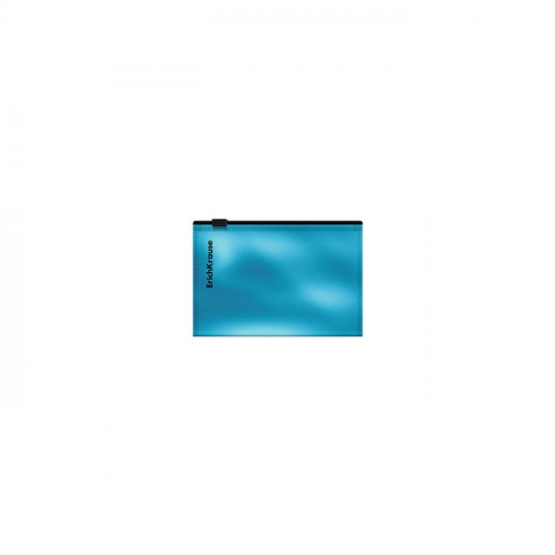 Папка-конверт на ZIP-молнии Card Size (112х81мм), 180 мкм, ErichKrause, Glossy Ice Metallic, глянцевая, непрозрачная, микс ErichKrause