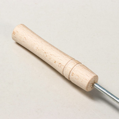 Венчик кондитерский для взбивания с деревянной ручкой 