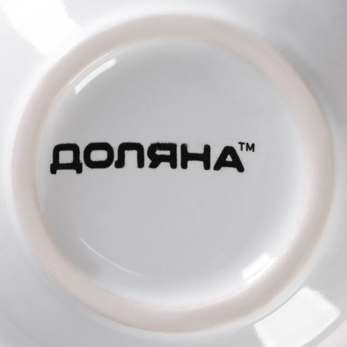 Кружка Доляна Coffee break, 380 мл, керамика, белая Доляна