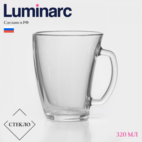 Кружка Luminarc «Шейп», 320 мл, стекло Luminarc