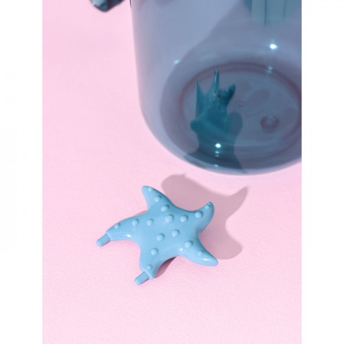 Кружка пластиковая Доляна «Звезда», 350 мл, пластик, цвет бирюзовый Доляна
