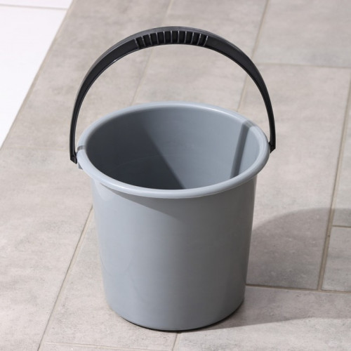 Ведро хозяйственное «Эконом», 5 л, пластик, МИКС Альтернатива