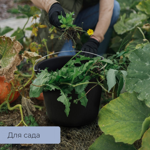 Ведро строительное, 12 л, пластик (производитель не указан)