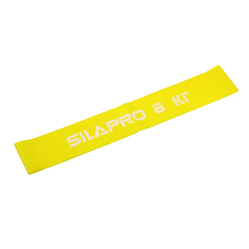 SILAPRO Фитнес-резинка, 30х5х0.03 см, нагрузка 8 кг, латекс Silapro