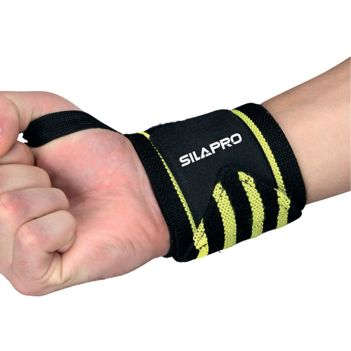 SILAPRO Бандаж-лента фиксирующий запястье, 50x8см, 68% нейлон, 25% латекс, 7% полиэстер Silapro