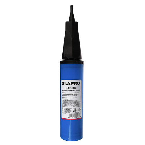 SILAPRO Насос для мяча гимнастического, пластик, 28х5см SILAPRO