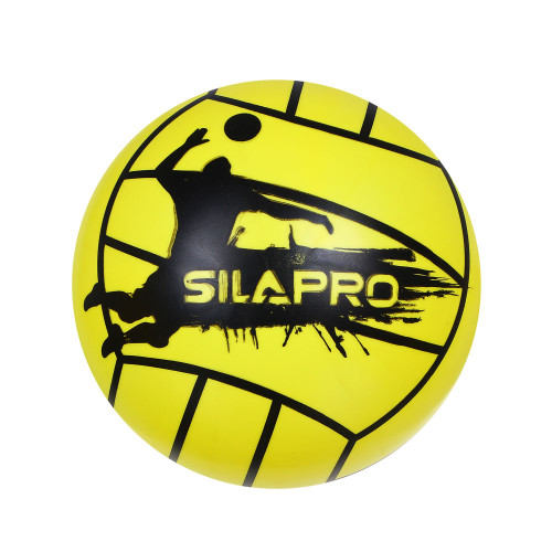 SILAPRO Мяч игровой (баскетбол, волейбол), ПВХ, 22см, 50гр (+-5%) SILAPRO