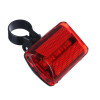 SILAPRO Фонарь велосипедный задний 7 режимов, 5LED, 2xАА, 6х4.5х3см, пластик SILAPRO