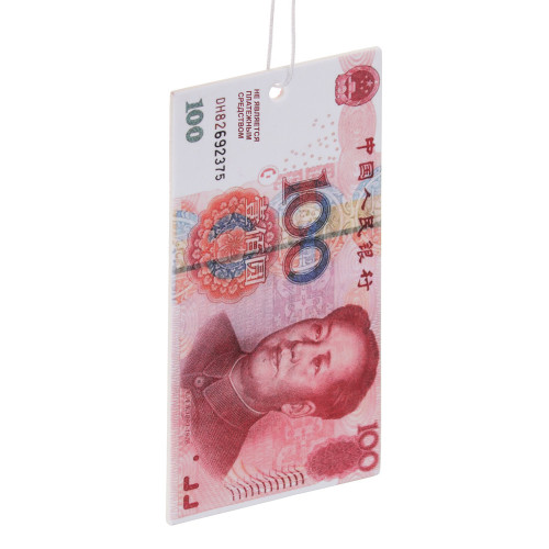 NEW GALAXY Ароматизатор бумажный Деньги 100 Юаней, цитрус NEW GALAXY