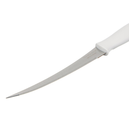 Tramontina Athus Нож для томатов 12.7см, белая ручка 23088/085 TRAMONTINA