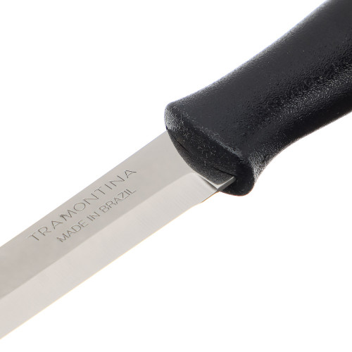 Tramontina Athus Нож овощной 8см, черная ручка 23080/003 TRAMONTINA