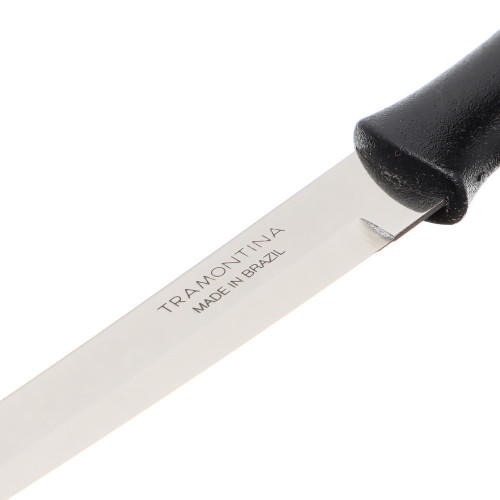 Tramontina Athus Нож кухонный 12.7см, черная ручка 23096/005 TRAMONTINA