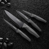 SATOSHI Карбон Нож кухонный универсальный 15см, нерж.сталь с антиналипающим покрытием SATOSHI
