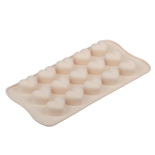 VETTA Форма силиконовая для шоколада и льда 15 ячеек, 21x10x1,6см "Конфета", 3 цвета VETTA
