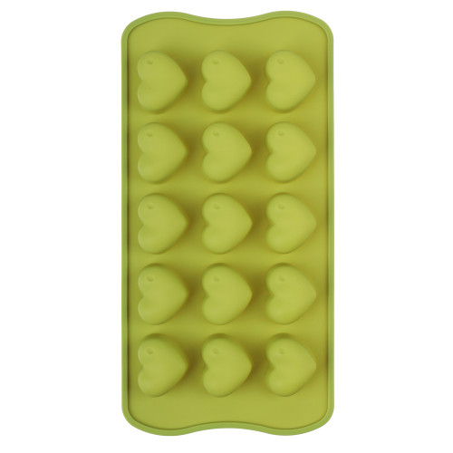 VETTA Форма силиконовая для шоколада и льда 15 ячеек, 21x10x1,6см "Конфета", 3 цвета VETTA